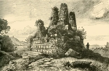 Monumento de los Horacios y Curiacios, 1890
