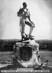 Monumento al Soldado Americano en la Colina de San Juan
