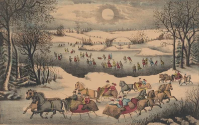 Luz de luna en Central Park, ca. 1871-75