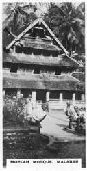 Mezquita Moplah, Malabar, sur de India, c1925