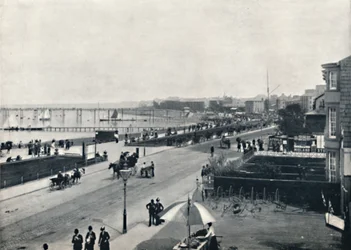 Morecambe - El paseo marítimo, 1895