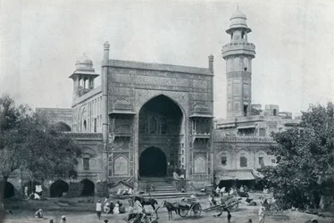 Mezquita de Wazir Khan, Lahore, c1942