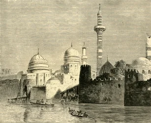 Mosul, ciudad principal de Al-Jezireh Mesopotamia, 1890