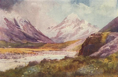 Monte Cook, Nueva Zelanda, 1924
