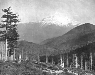 Monte Hood, Oregón, EE.UU., c1900