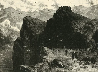 Escena montañosa en Epiro, 1890