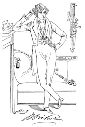 El Sr. Disraeli en su juventud, siglo XIX
