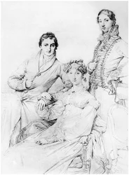 El Sr. y la Sra. Joseph Woodhead, y el Sr. Henry Comber, Roma, 1816 1958