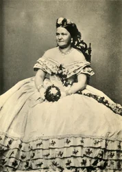 Sra. Lincoln, c1860s, 1930