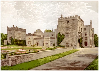 Castillo de Muncaster, Lord Muncaster, Cumberland, c. 1880