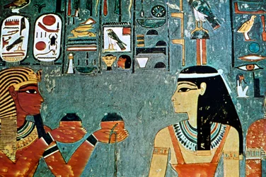 Mural de las Tumbas de los Nobles, Tebas, Luxor, Egipto