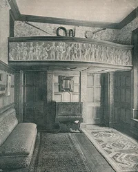 Galería de Música con escultura, c. 1893