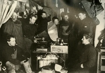 Música en la cabaña, c1908