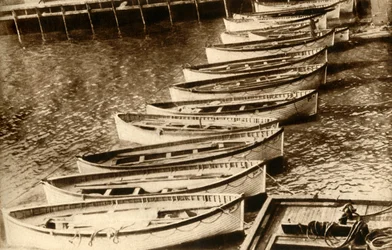 Evidencia muda de tragedia: Todo lo que quedó del barco más grande del mundo, 1912, 1933