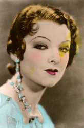 Myrna Loy 1905-1993, actriz estadounidense, siglo XX