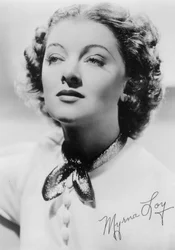 Myrna Loy 1905-1993, actriz estadounidense, c1930s