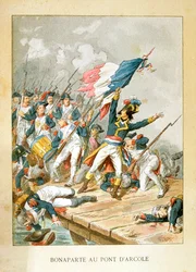 Napoleón en el puente de Arcola, 15 de noviembre de 1796