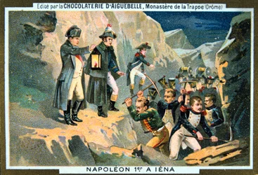 Napoleón en la Batalla de Jena, 14 de octubre de 1806, siglo XIX