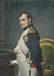 Napoleón en su estudio