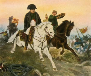 Napoleón en la retirada de Waterloo, 18 de junio de 1815, 1936