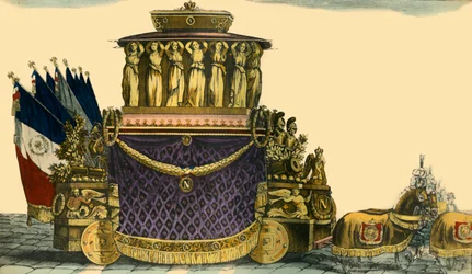 Carro fúnebre de Napoleón, 1840, 1921