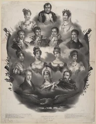 Napoleón I. Bonaparte y su Familia, 1832