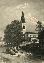 Iglesia de Naseby, 1898