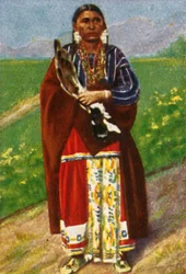 Mujer nativa americana, c. 1928