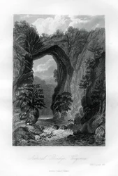 Puente Natural, Virginia, EE.UU., 1855