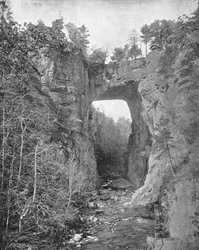 Puente Natural, Virginia, EE.UU., c1900