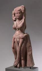 Divinidad de la naturaleza Yakshi, c. 75