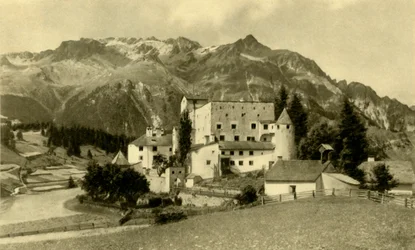 Castillo de Naudersberg, Nauders, Austria, c1935