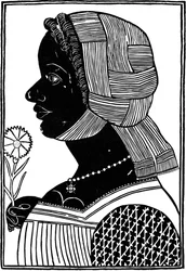Mujer negra, finales del siglo XV