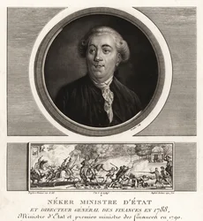 Jacques Necker, ministro de estado y director general de finanzas