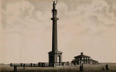 Columna de Nelson, c. 1880