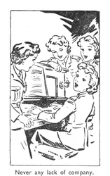 Nunca falta compañía, 1940
