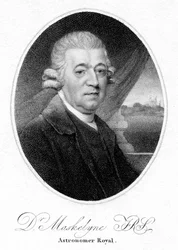 Nevil Maskelyne, astrónomo inglés, 1804