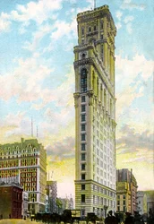 Edificio del New York Times, Nueva York, Nueva York, EE.UU., principios del siglo XX