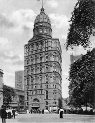 Edificio del New York World, Ciudad de Nueva York, Nueva York, EE.UU., principios del siglo XX