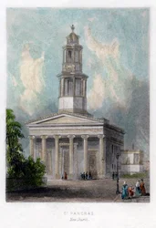 Nueva iglesia, St Pancras, Londres