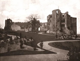 Castillo de Newark, Nottinghamshire, 1894