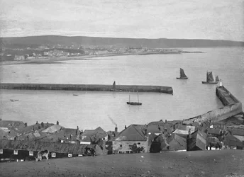 Newlyn, cerca de Penzance, c1896