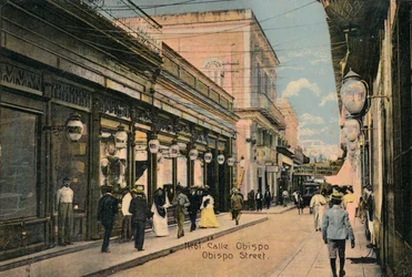 No. 61. Calle Obispo, La Habana, Cuba, c1910