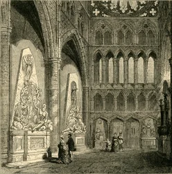 Transepto Norte de la Abadía de Westminster, 1830, 1881
