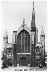 Catedral de Norwich, Norfolk, 1937