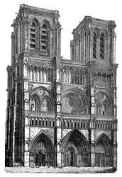 Notre Dame, París, 1870