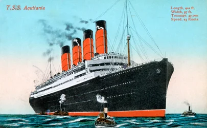 Transatlántico RMS Aquitania, siglo XX