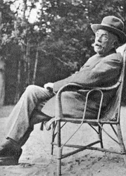 Octave Mirbeau, escritor francés, 1905