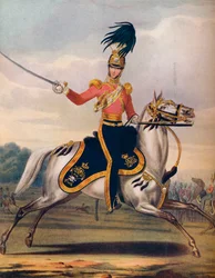 Oficial de los Lanceros 17, c1833. 1914