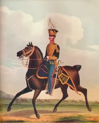 Oficial de la Brigada de Artillería Real a Caballo, c1833, 1914